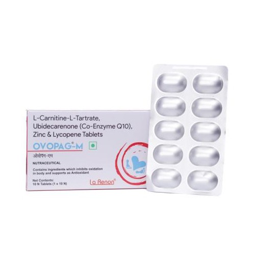 L-Carnitine-L-Tartrate,Ubidecarenone, Zinc & Lycopene Tablets