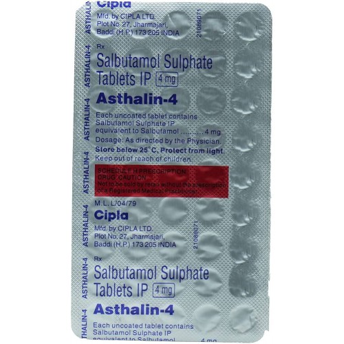 ASTHALIN 4MG TAB