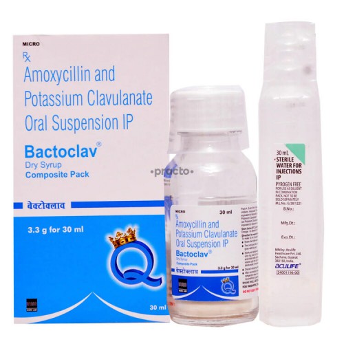 BACTOCLAV DS 228.5MG SYRUP