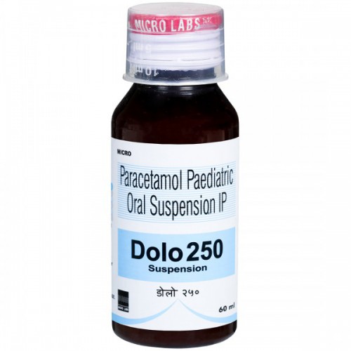 DOLO 250MG SYRUP