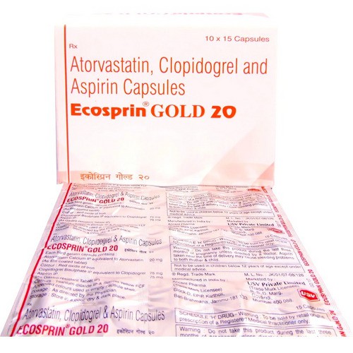 ECOSPRIN GOLD 20MG CAP