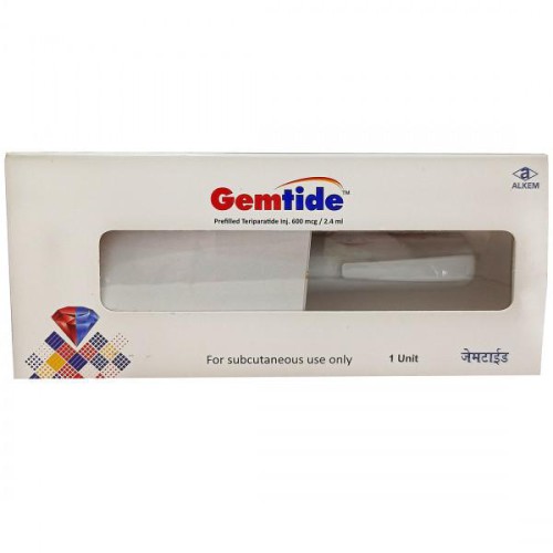 GEMTIDE 600MCG/2.4ML